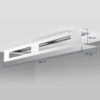 Deflettore condizionamento canalizzato Linear Climik 95 × 15 × 10 cm - immagine 2
