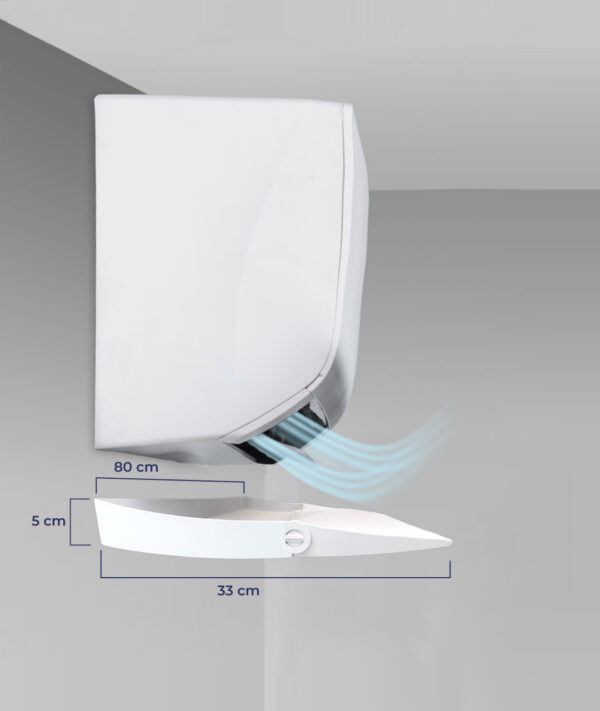 Climik Flap déflecteur pour climatiseur split 80x33 cm – Image 2