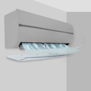 Deflettore condizionatore plexiglass Trasparente Climik Cristal 70x24 cm