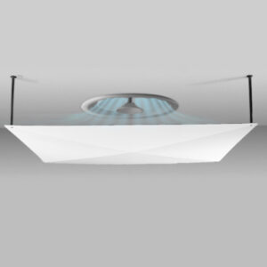Deflettore condizionamento con anemostati Climik Cubo 70 × 70 × 3 cm
