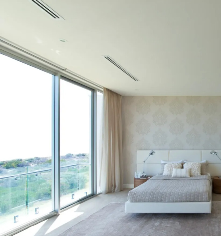 aria canalizzata a soffitto